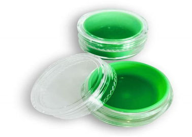 中国 緑のシリコーンの濃縮物の容器、5mlポリスチレンのワックスの濃縮物の容器 サプライヤー