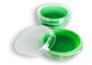 緑のシリコーンの濃縮物の容器、5mlポリスチレンのワックスの濃縮物の容器 サプライヤー